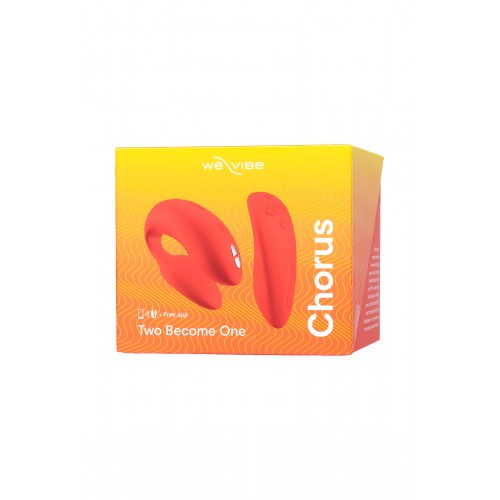 Смарт-вибратор для двоих We-Vibe Chorus коралловый