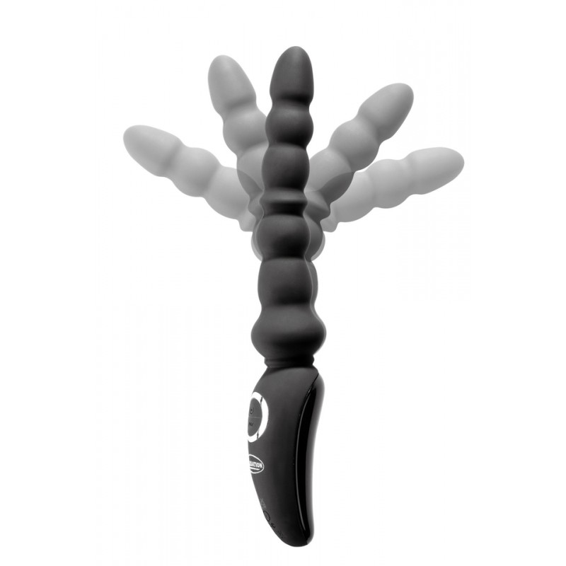 Анальный вибростимулятор MALESATION Vibro Anal Stick, силикон, черный