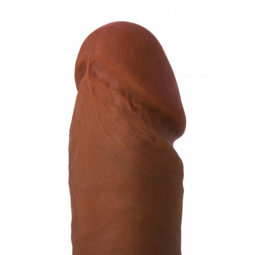 Вибратор TOYFA RealStick Elite Mulatto, реалистичный, на присоске, мулат, 16 см