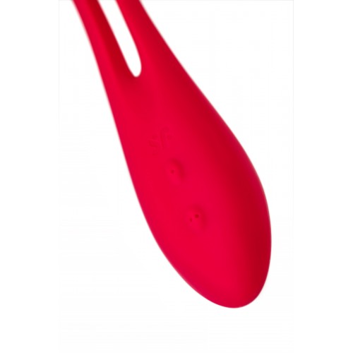 Многофункциональный вибратор для пар с гибкой основой Satisfyer Elastic Joy Red