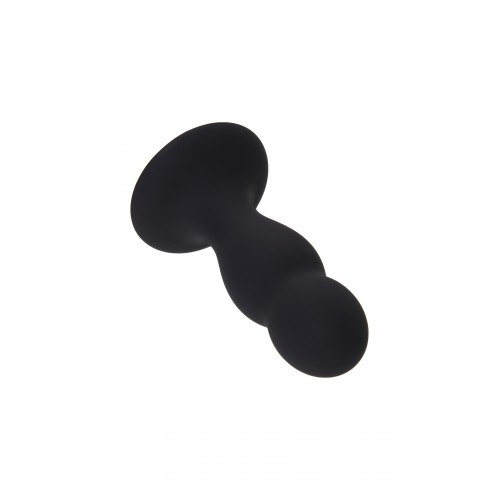 Анальная втулка Erotist Hidro M, силикон, чёрный, 10,5 см