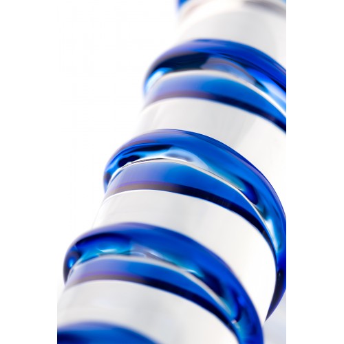 Нереалистичный фаллоимитатор Sexus Glass, стекло, прозрачный, 18 см декоративный