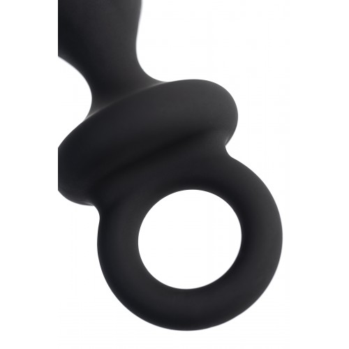 Анальная пробка Erotist Strob M - size, силикон,черная, 13,5 см