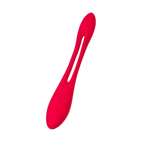 Многофункциональный вибратор для пар с гибкой основой Satisfyer Elastic Joy Red
