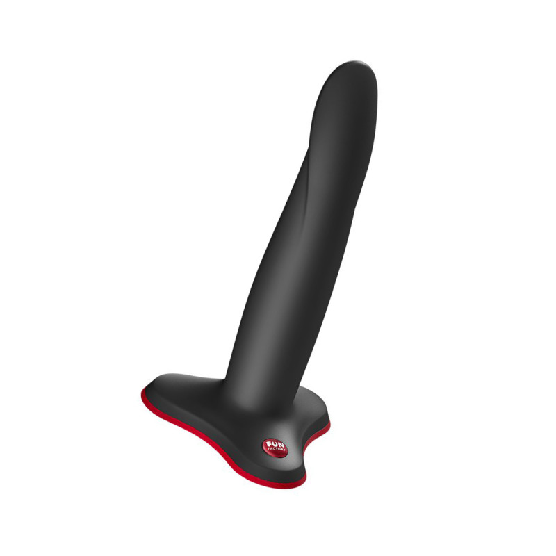 Фаллоимитатор Fun Factory Limba Flex M, силикон, чёрный, 17,5 см