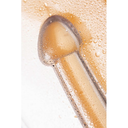 Нереалистичный фаллоимитатор Jelly Dildo S Toyfa Basic, TPE, прозрачный, 15,5 см