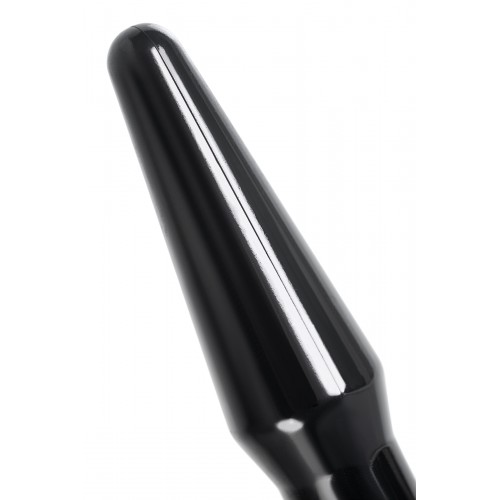 Анальная втулка TOYFA POPO Pleasure Gemini α, TPE, черная, 12,1 см