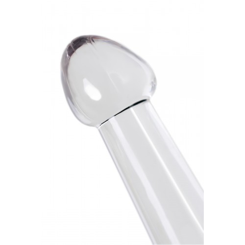 Нереалистичный фаллоимитатор Jelly Dildo S Toyfa Basic, TPE, прозрачный, 15,5 см