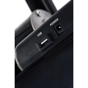 Секс-машина, Diva, Robotic с двумя насадками, металл, черный, 120 см (иной угол)