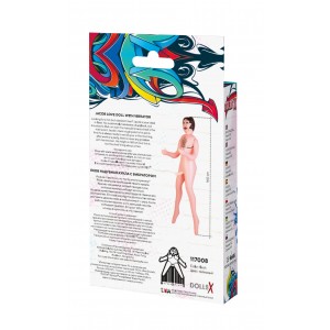 Кукла надувная Jacob, мужчина, TOYFA Dolls-X,  160 см (иной угол)