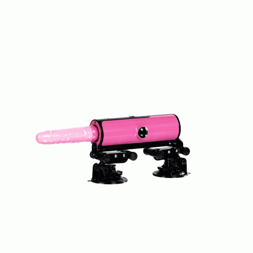 Секс-машина Pink-Punk, MotorLovers, ABS, розовый, 36 см