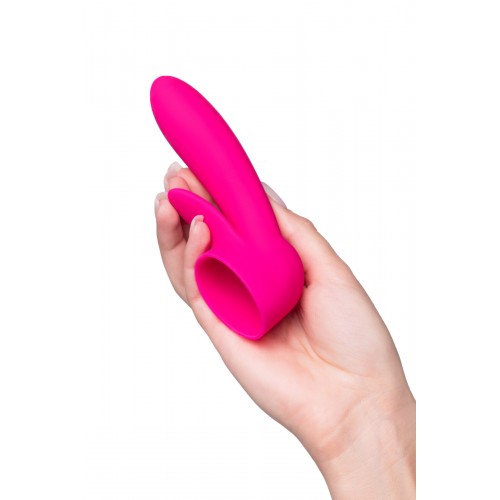 Насадка для массажера Love Magic, силикон, розовая, 13 см