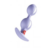 Анальный стимулятор Fun Factory B Balls Duo, силикон, сиреневый, 15 см