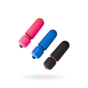 Вибропуля A-Toys Braz ABS пластик, черный, 5,5 см, Ø 1,7 см (иной угол)