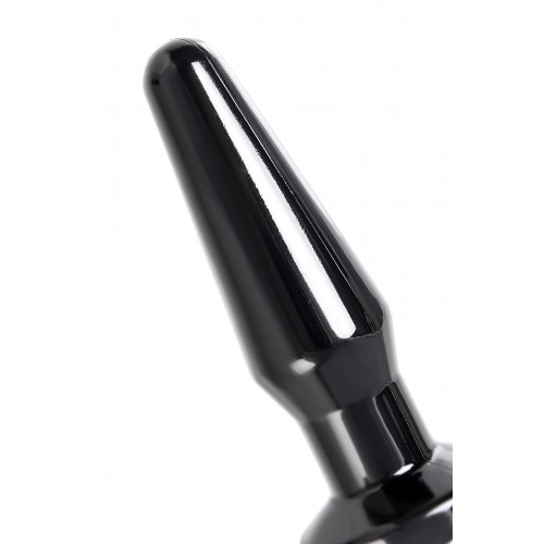 Анальная втулка TOYFA POPO Pleasure Gemini β, TPE, черная, 12,4 см