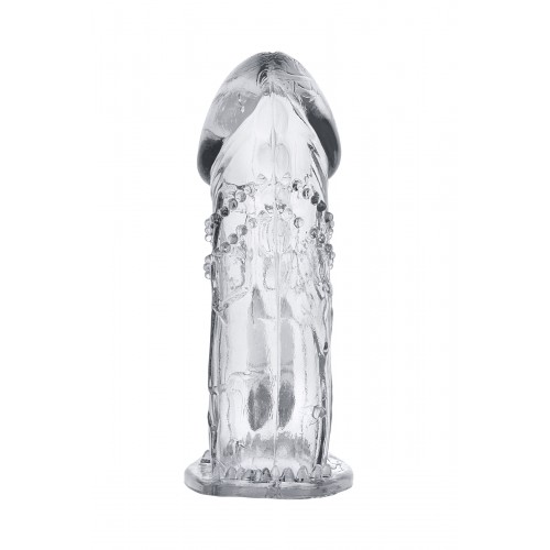 Насадка на пенис TOYFA, TPE, прозрачный, 13 см