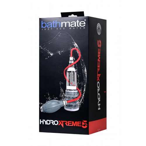 Гидропомпа Bathmate HYDROXTREME5, ABS пластик, прозрачная, 26 см (аналог HYDROMAX XTREME X20)