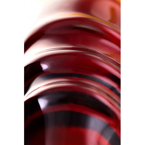 Анальная втулка Sexus Glass, стекло, коричневая, 12,5 см, Ø 4 см