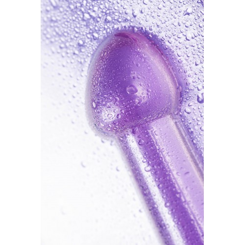 Нереалистичный фаллоимитатор Jelly Dildo S Toyfa Basic, TPE, фиолетовый, 15,5 см