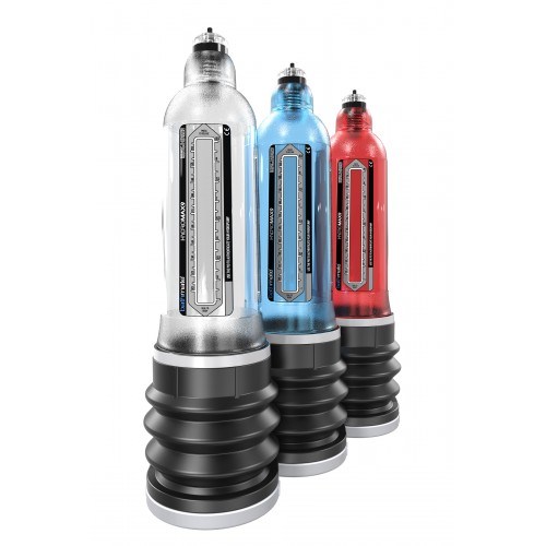 Гидропомпа Bathmate HYDROMAX9, ABS пластик, голубая, 32,5 см (аналог Hydromax X40)