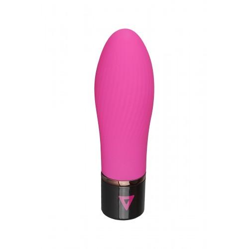 Нереалистичный вибратор Lil'Vibe, силикон, розовый, 10 см