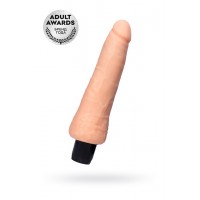 Реалистичный вибратор TOYFA A-Toys  Multi-Speed, TPE, 17 см рельефный