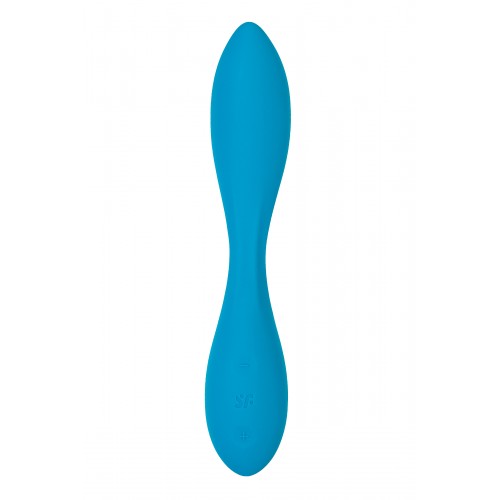 Многофункциональный вибратор для пар Satisfyer G-Spot Flex 1, синий