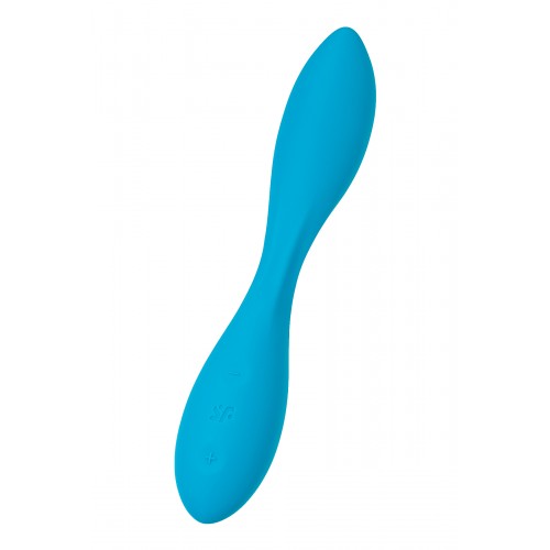 Многофункциональный вибратор для пар Satisfyer G-Spot Flex 1, синий