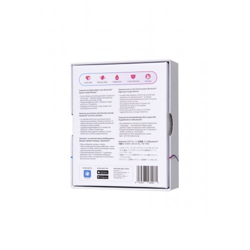 Вибропуля LOVENSE Exomoon ,силикон, розовый, 8,8 см