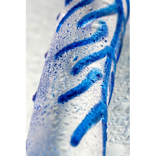Нереалистичный фаллоимитатор Sexus Glass, стекло, прозрачный, 17 см