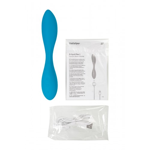 Многофункциональный вибратор для пар Satisfyer G-Spot Flex 1, синий