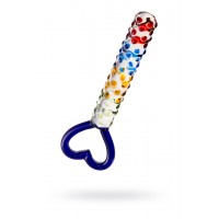 Нереалистичный фаллоимитатор Sexus Glass, стекло, прозрачный, 22,5 см