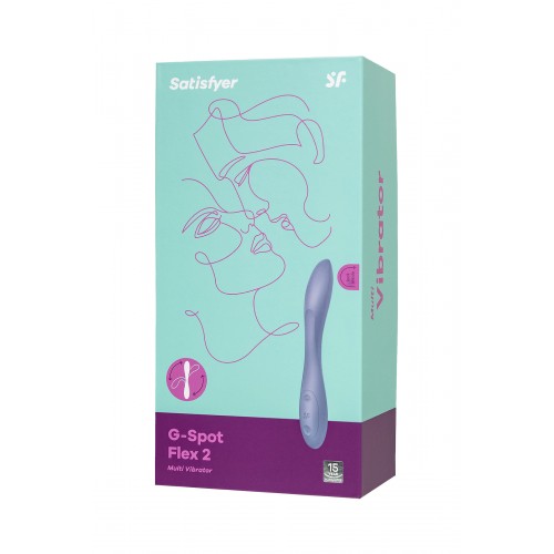 Многофункциональный вибратор для пар Satisfyer G-Spot Flex 2, фиолетовый