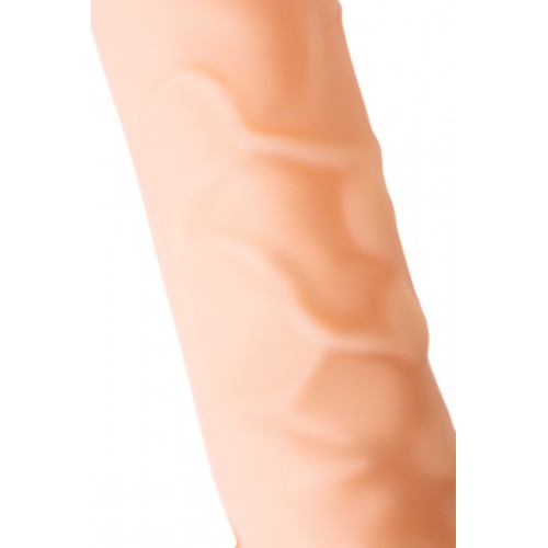 Насадка на пенис, TPR, телесная, 16 см