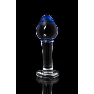 Анальная втулка Sexus Glass, стекло, прозрачная, 11,5 см, Ø 4 см Анальная втулка Sexus Glass, стекло, прозрачная, 11,5 см, Ø 4 см (иной угол)