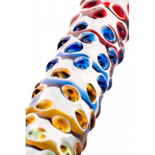 Нереалистичный фаллоимитатор Sexus Glass, стекло, прозрачный, 22,5 см