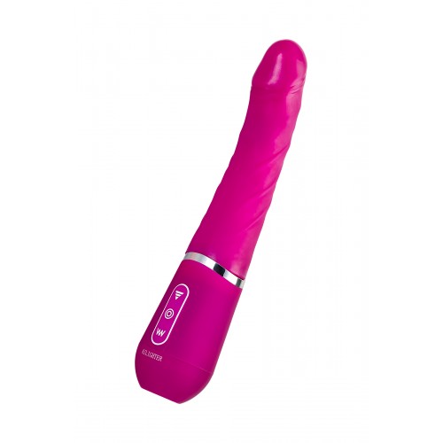 Нереалистичный вибратор Ailighter Smart Telescopic lover, TPE, розовый, 27,1 см.
