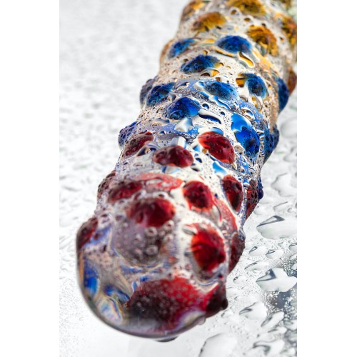 Нереалистичный фаллоимитатор Sexus Glass, стекло, прозрачный, 22,5 см