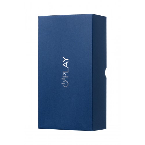 Анальная вибровтулка OPlay Wave с пультом ДУ, силикон, синий, 15,5 см.