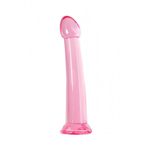 Нереалистичный фаллоимитатор Jelly Dildo XL Toyfa Basic, TPE, Розовый, 22 см