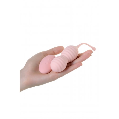 Интимный тренажер 2 в 1 Eromantica ZEFYR, Силикон, Розовый,17,3 см