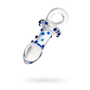 Анальная втулка Sexus Glass, стекло, прозрачная, 14 см, Ø 3,5 см Анальная втулка Sexus Glass, стекло, прозрачная, 14 см, Ø 3,5 см (иной угол)