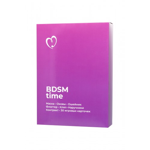 Набор для ролевых игр в стиле БДСМ Eromantica «BDSM Time», два комплекта карт и контракт
