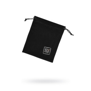 Упаковка мешочков "Штучки-дрючки" для втулок, черный, 13*15, 10шт (иной угол)