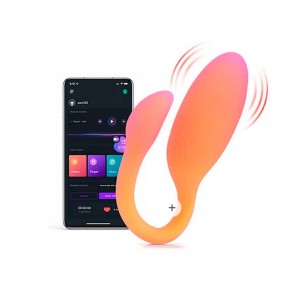 Смарт-вибратор Magic Motion Flamingo Max оранжевый