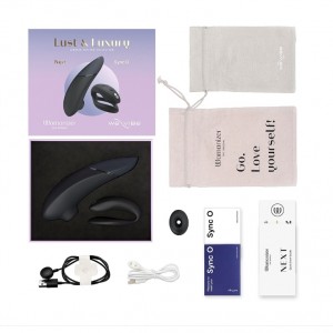 Набор Lust & Luxury Womanizer Next + We-Vibe Sync O (иной угол)