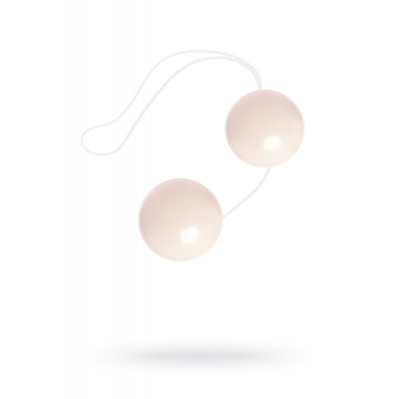 Вагинальные шарики Dream Toys, белые, Ø3,5 см