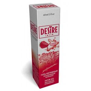 Гель-лубрикант Desire клубника 60мл.