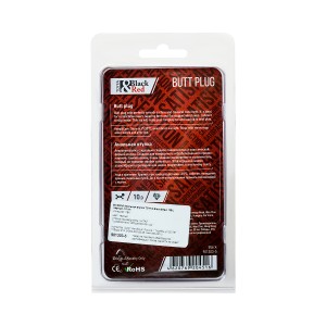 Анальная втулка Black & Red by TOYFA, водонепроницаемая, ПВХ, чёрная, 10 см, Ø 3 см Анальная втулка Black & Red by TOYFA, водонепроницаемая, ПВХ, чёрная, 10 см, Ø 3 см (иной угол)
