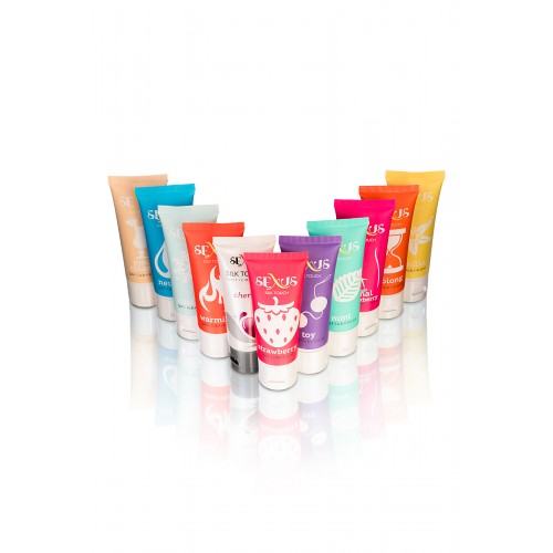 Гель-лубрикант Sexus на водной основе с ароматом мяты Silk Touch Mint 50 мл